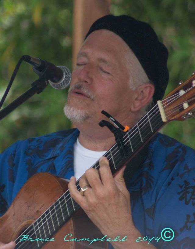 papa G singing away photo by Bruce Campbell